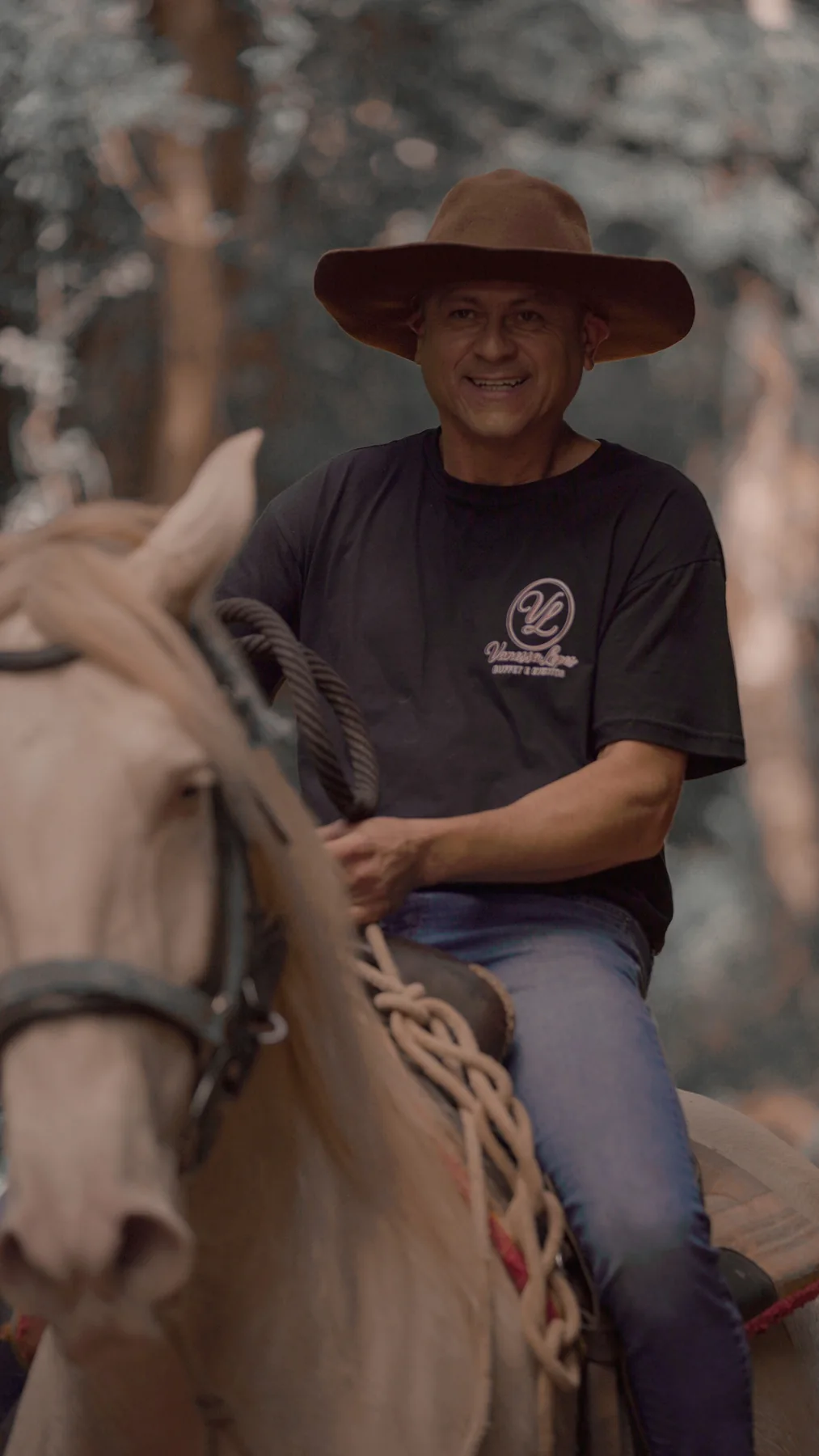 Homem e cavalo